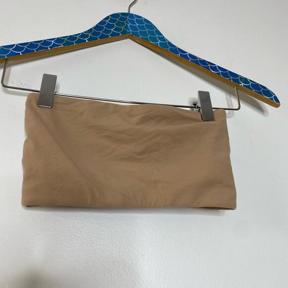 SKIMS Clay Fits Everybody Strapless Bandeau Bra size XXS NEW - Picture 3 of 8